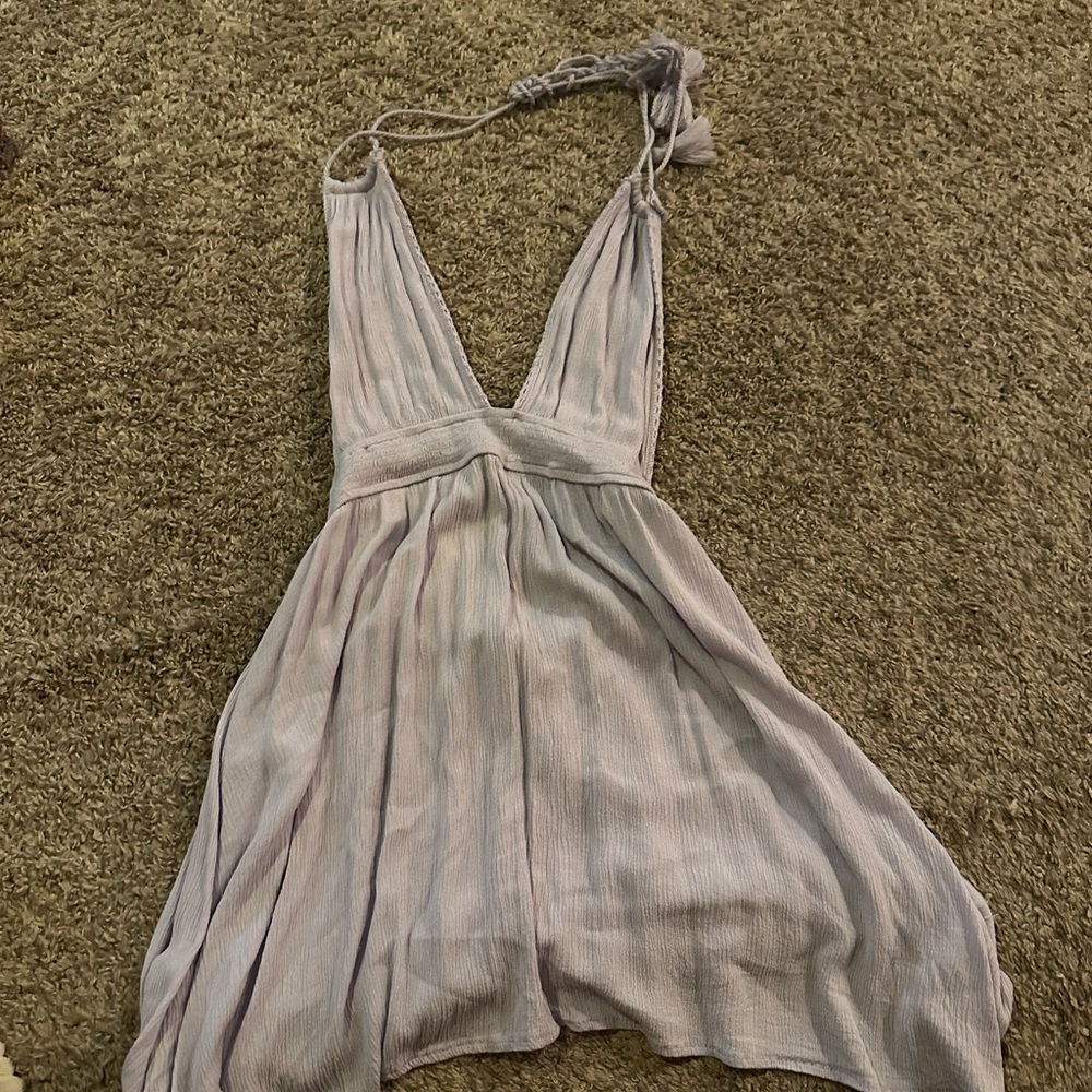 Purple sundress